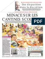 Journal Le Soir DAlgerie Du19092021