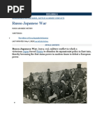 Russo-Japanese War, (1904-05), Military Conflict in Which A