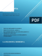 La Filosofia Moderna Exposicion