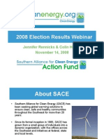 2008 Election Results Webinar: Jennifer Rennicks & Colin Hagan November 14, 2008