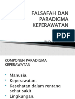 Falsafah Dan Paradigma Keperawatan