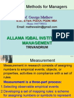 RMM Unit 3-1 Measurement