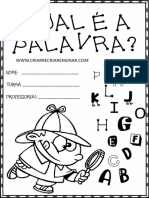 Qual é a Palavra