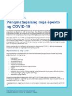 Covid 19 Vaccination Pangmatagalang Mga Epekto NG Covid 19 Long Term Effects of Covid 19 Pangmatagalang Mga Epekto NG Covid 19