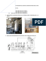 Technical Information For Removal Existing Instrument Air Dryer With Panel GPP3 G3-901