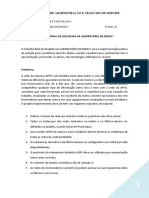 Implementação de rede corporativa com requisitos de segurança e alta disponibilidade