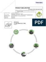 Environmental Product Declaration: LC 10W 350ma Fixc C SNC