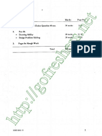 Ceed 2012 Question Paper and Answer Key PDF Download
