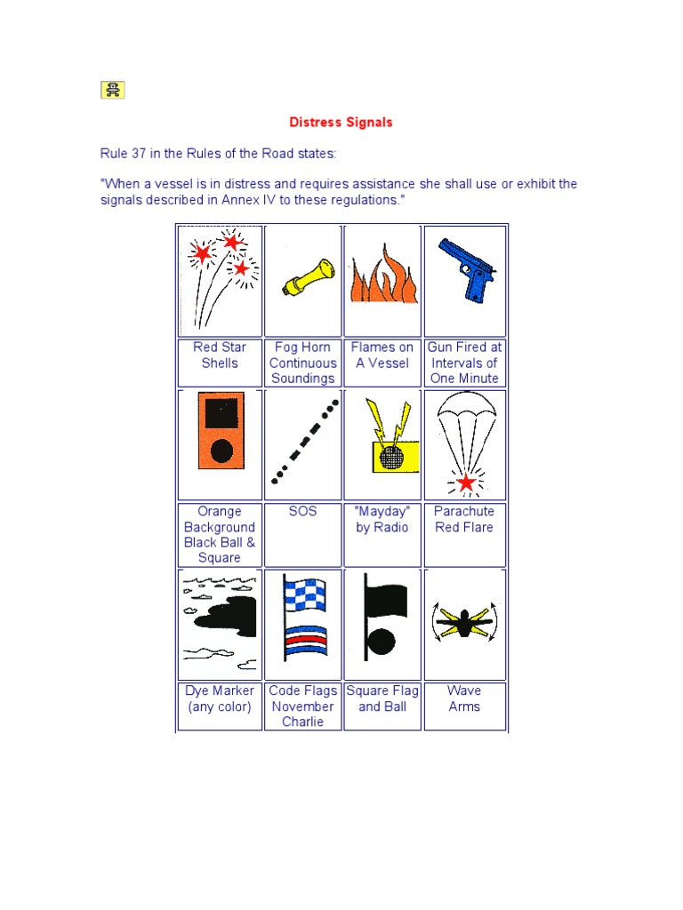 Distress Signals | PDF | Entertainment (General) | Transport