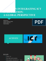 Issues On Integrating Ict in Education