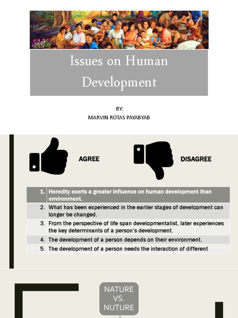 Key Issues in Human Development | PDF | Nature Versus Nurture ...