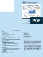 Worksheet1 The Nature of Mathematics Pattern and Numbers in Nature