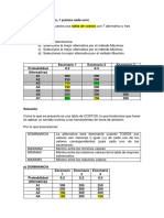 Análisis de alternativas para ampliar la capacidad productiva