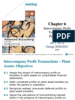 Intercompany Profit Transactions - Plant Assets
