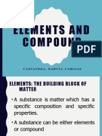 CASTANEDA Elements and Compound