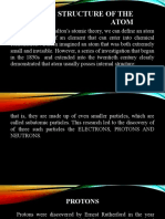 CANOY Structure of Atom and The Subatomic Particles