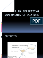 SALVEDIA Methods of Separating Components of A Mixture