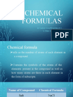 GARAY Chemical Formulas