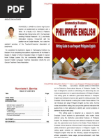 PHILIPPINE ENGLISH: Writing Guide To Use Frequent Philippine English