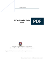 SOC205-ICT and and Social Order-Olayinka Akanle, IA Adedeji-2016-UNIBADAN