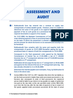 Assessment and Audit