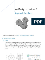 Upload MD1 - Lecture 8 - Keys, Couplings 2021