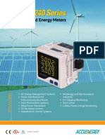 Acudc 240 Series: DC Power and Energy Meters