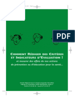 Comment Rediger Des Criteres D Evaluation