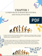 Looking Back at Human Biocultural and Social Evolution