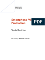 Smartphone Video Production: Tips & Guidelines
