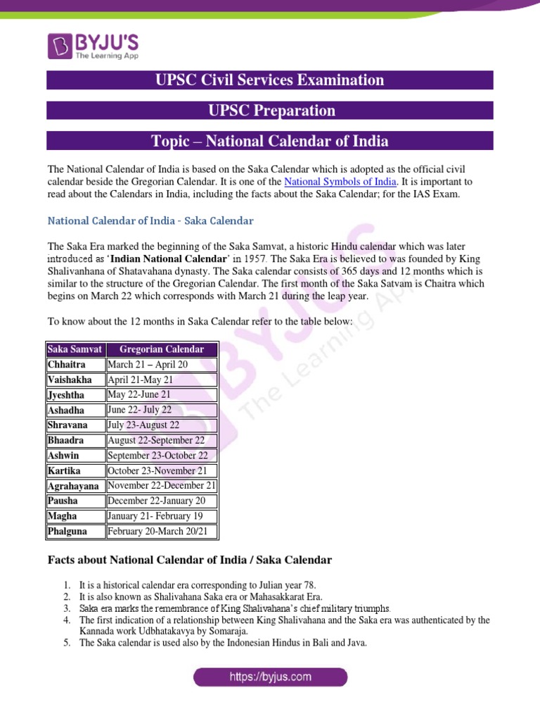 national-calendar-of-india-types-of-calendar-upsc-notes-pdf-ancient