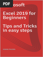 Microsoft Excel Tips & Tricks