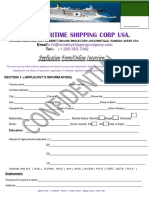 Crowley Maritime Corp Application and Interview Form