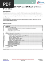 002-33658 AN233658 - Support For SEMPER Quad SPI Flash in U-Boot From Xilinx