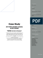 Case Study: 2019 Effie Awards Canada Silver Winner "Tested L C "