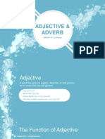 Essential adjective and adverb guide