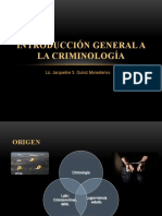 Introducción General A La Criminología