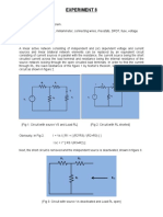 Verify Norton's Theorem Experiment