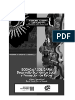 Economía Solidaria y Desarrollo Local y Formación de Redes