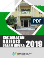 Kecamatan Bajenis Dalam Angka 2019