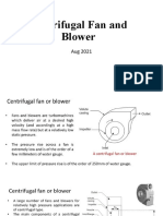 Centrifugal Fan and Blower