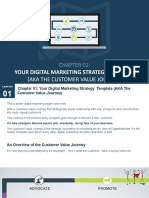 Digital Marketing - Your Digital Marketing Strategy Template (AKA The Customer Value Journey)