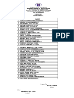 List of Completers SY 2020-2021 G10 Pagkakaisa