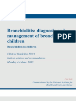 Bronchiolitis NICE 2015