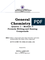 General Chemistry Module 7