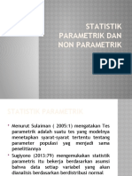 Uji Parametrik & Non Parametric