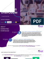 Marketing Symposium Brochure