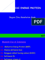 Malnutrisi Energi Protein: Bagian Ilmu Kesehatan Anak