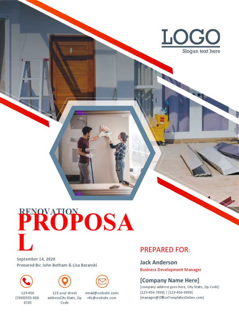 Renovation Proposal Template | PDF | Window | Interior Design