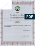 Sertifikat Akreditasi ABA BSI Jakarta, Bahasa Inggris, (B) 06 Sept 2014-05 Sept 2019